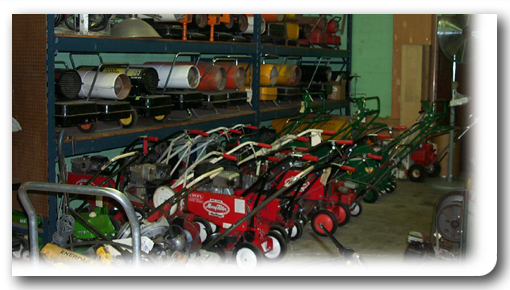 Equipment ready for service